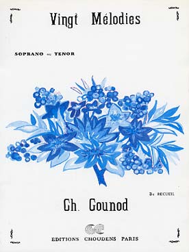 Illustration gounod melodies (20) vol. 3 sopr/tenor