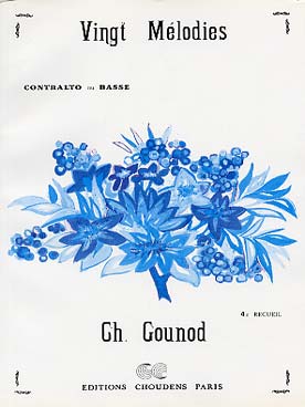 Illustration gounod melodies (20) vol. 4 contralto/b