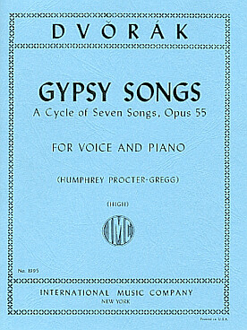 Illustration dvorak gypsy songs op. 55 voix elevee
