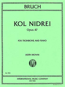 Illustration de Kol Nidrei op. 47 (tr. Brown)