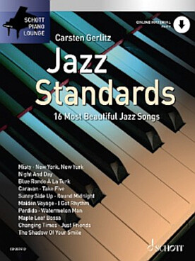 Illustration de JAZZ STANDARDS : "les 16 plus beaux standards de jazz", arr. Carsten Gerlitz avec accès audio