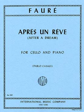 Illustration faure apres un reve (tr. casals)