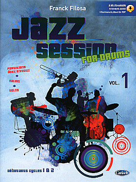 Illustration filosa jazz session