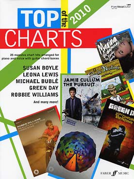 Illustration top of the charts 2010 (p/v/g)
