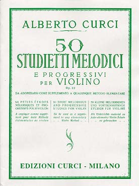 Illustration de 50 Studietti melodici op. 22