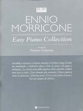 Illustration morricone easy piano collection
