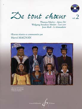 Illustration de De tout chœur avec CD (9 versions pour chaque morceau, de la découverte à la mise en place) - Vol. 2