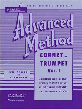 Illustration de Advanced method (trompette/cornet) - Vol. 1