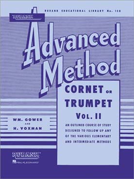 Illustration de Advanced method (trompette/cornet) - Vol. 2   