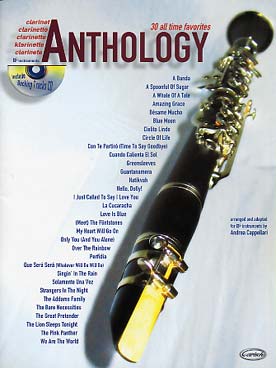 Illustration anthology avec cd vol. 1 clarinette