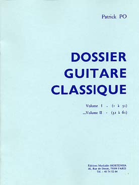 Illustration de Dossier guitare classique - Vol. 2