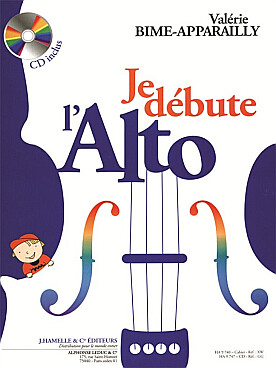 Illustration de Je débute l'alto : pour les enfants de 5 à 12 ans, avec CD play-along - Vol. 1
