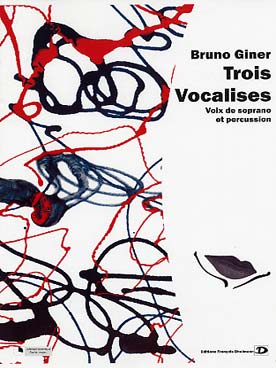 Illustration de Trois vocalises pour voix soprano et percussions à clavier