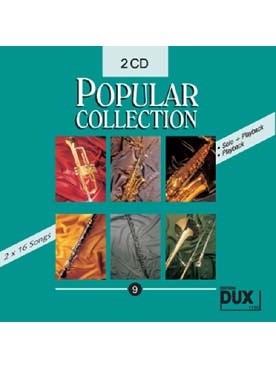 Illustration de POPULAR COLLECTION - Vol. 9 : double CD play-along