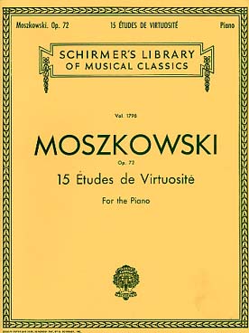 Illustration de 15 Études de virtuosité op. 72