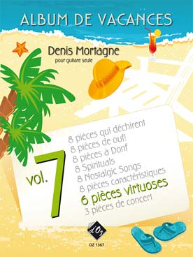 Illustration de Album de vacances - Vol. 7 : 6 pièces virtuoses