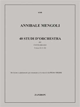 Illustration mengoli 40 studi d'orchestra vol. 2