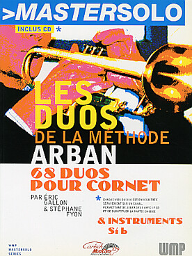 Illustration de Les Duos de la méthode Arban : 68 duos avec CD écoute et play-along