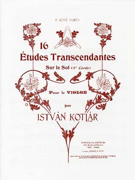 Illustration de 16 Études transcendantes sur le Sol