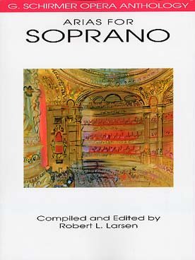 Illustration anthologie d'airs d'opera soprano