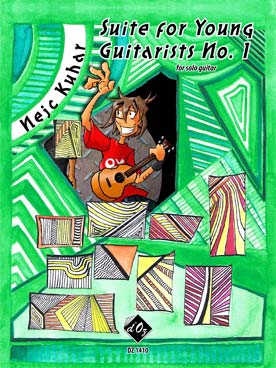 Illustration kuhar suite for young guitarists n° 1