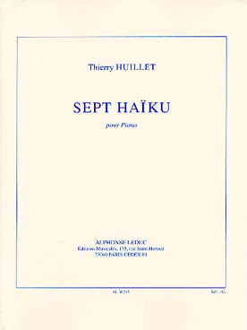 Illustration de Sept Haïku : 7 petites études pour la troisième pédale