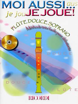 Illustration moi aussi je joue ! flute soprano