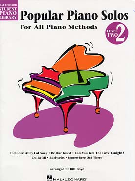 Illustration popular piano solos niveau 2