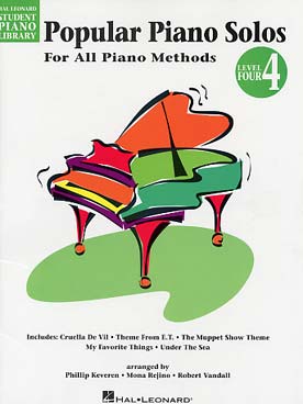 Illustration popular piano solos niveau 4