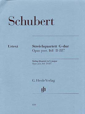 Illustration schubert quatuor d 887 op. post 161