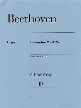 Illustration beethoven duo woo 26