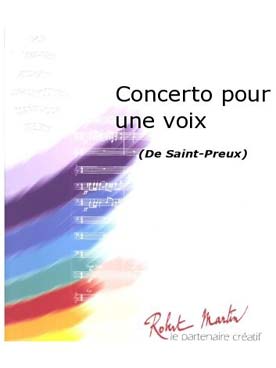 Illustration de Concerto pour une voix, arrangement Smith pour harmonie