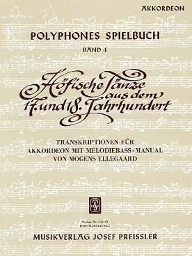 Illustration de POLYPHONES SPIELBUCH - Vol. 4