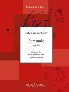 Illustration beethoven serenade op. 25 en re maj