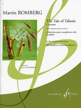 Illustration de The Tale of Taliesin : concerto pour saxophone et orchestre, réd. piano