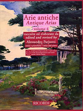 Illustration de ARIE ANTICHE (sél. et rév. Parisotti + 2 CD écoute, diction et play-along) - Vol. 4 : 20 arie