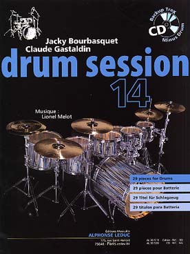Illustration bourbasquet/gastaldin drum session 14+cd