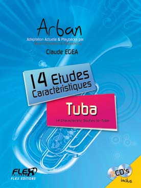 Illustration arban etudes caracteristiques (14) + cd