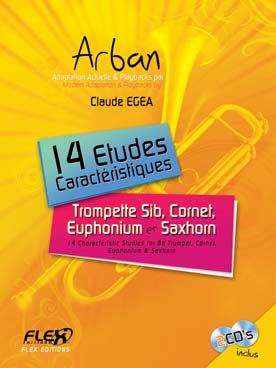 Illustration arban etudes caracteristiques (14) + cd