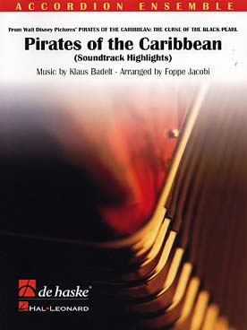 Illustration de Pirates of the Caribbean, tr. Jacobi pour orchestre d'accordéons