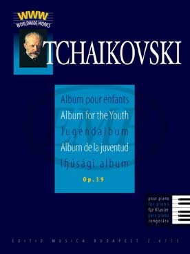 Illustration tchaikovsky album d'enfants op. 39