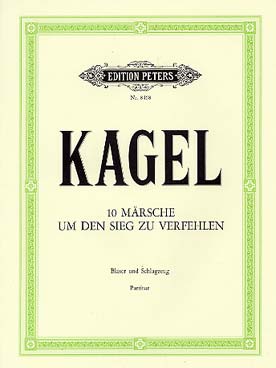 Illustration de 10 Märsche um den Sieg zu verfehlen pour cuivres, percussion et 60 instruments à vent