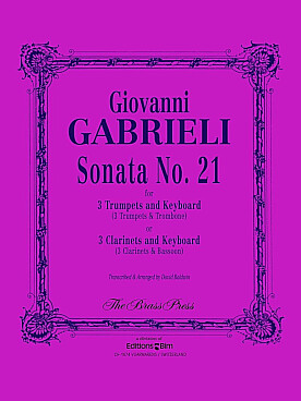 Illustration gabrieli sonate 21 (3 trompettes/orgue)