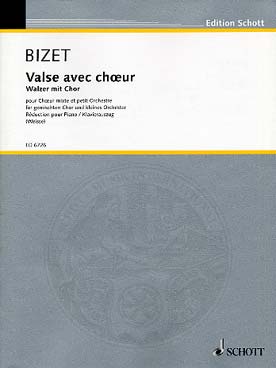 Illustration bizet valse avec choeur