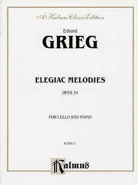 Illustration grieg melodies elegiaques op. 34