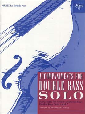 Illustration de Double bass solo - Accompagnements piano des Vol. 1 et 2