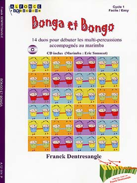 Illustration dentresangle bonga et bongo