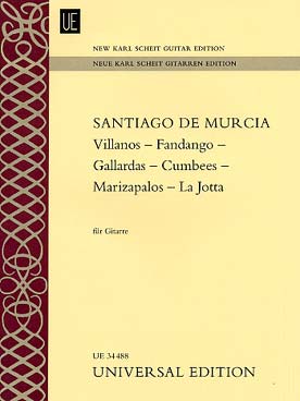 Illustration de Villanos - Fandango - Gallardas -  Cumbees - Marizapalos - La Jotta (tr. Scheit)