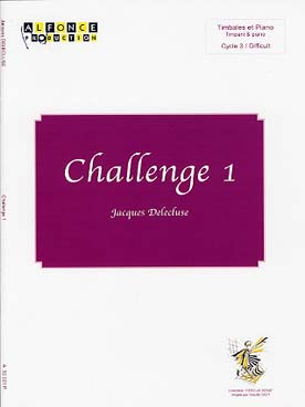 Illustration de Challenge 1 pour timbales et piano