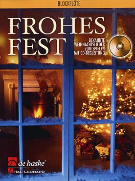 Illustration frohes fest (joyeuses fetes) avec cd